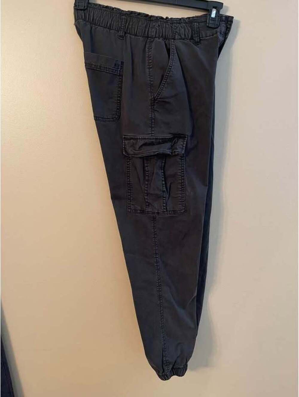 American Eagle Stretch Cargo Jogger Pants Women’s Size 6 Regular Charcoal Gray